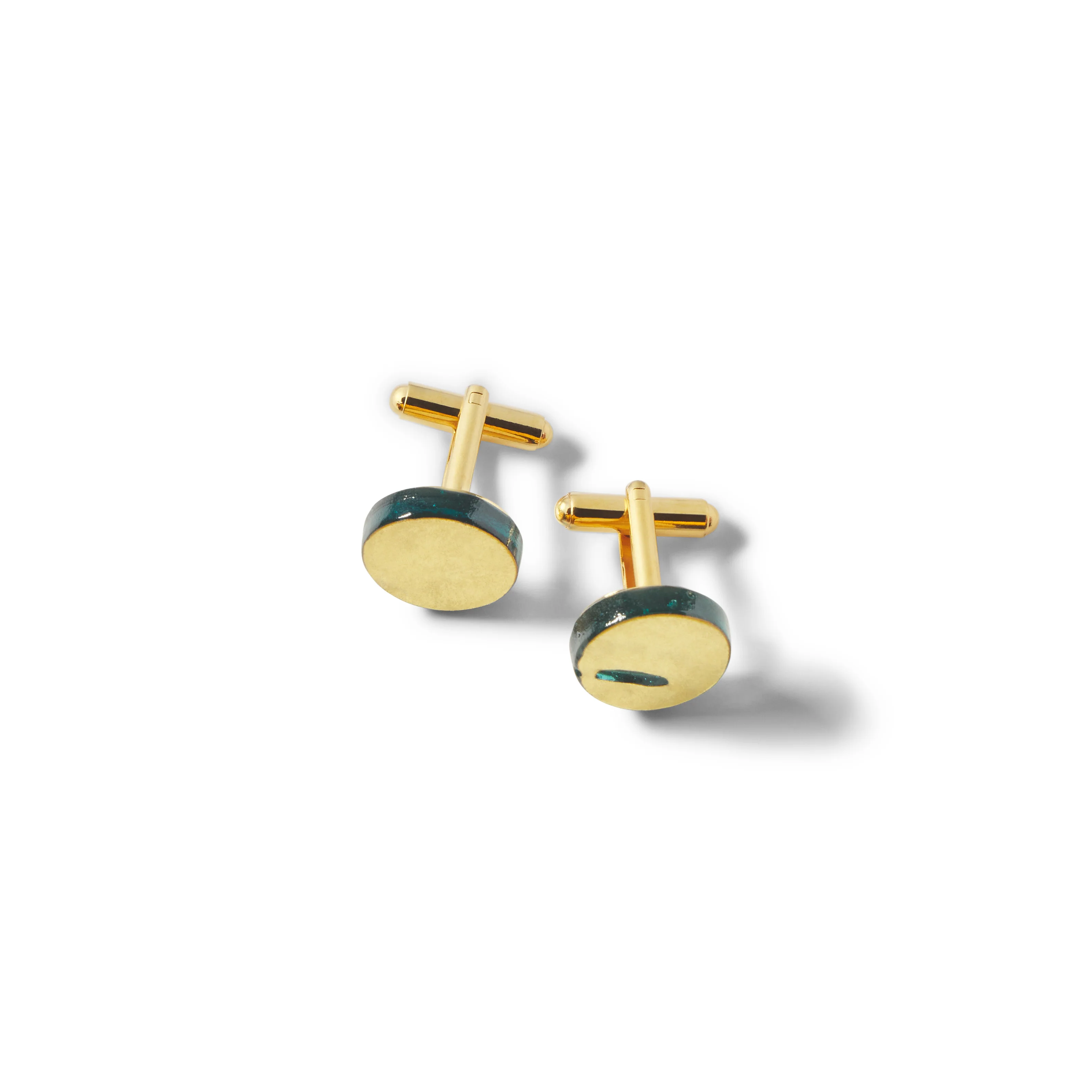 BROKEN PLATES CIRCLE CUFFLINKS - Image 2