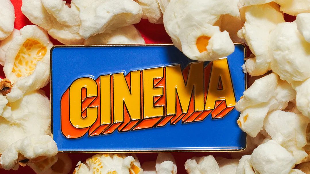 CINEMA ENAMEL PIN - Image 3