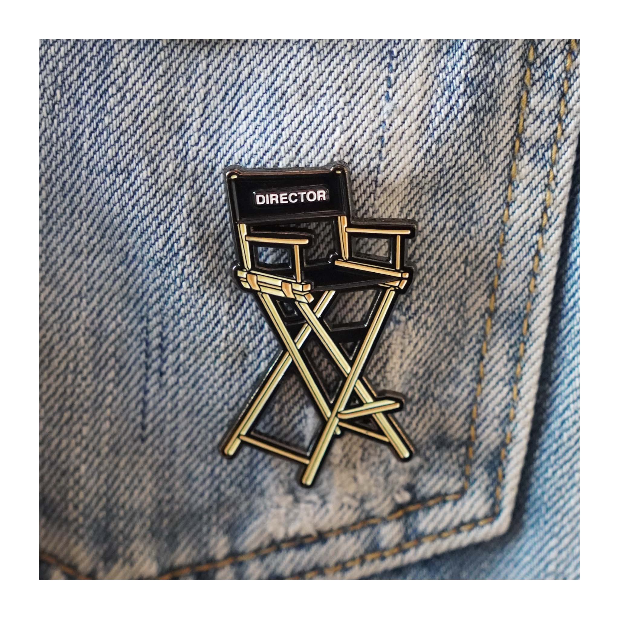 DIRECTOR'S CHAIR ENAMEL PIN - Image 4