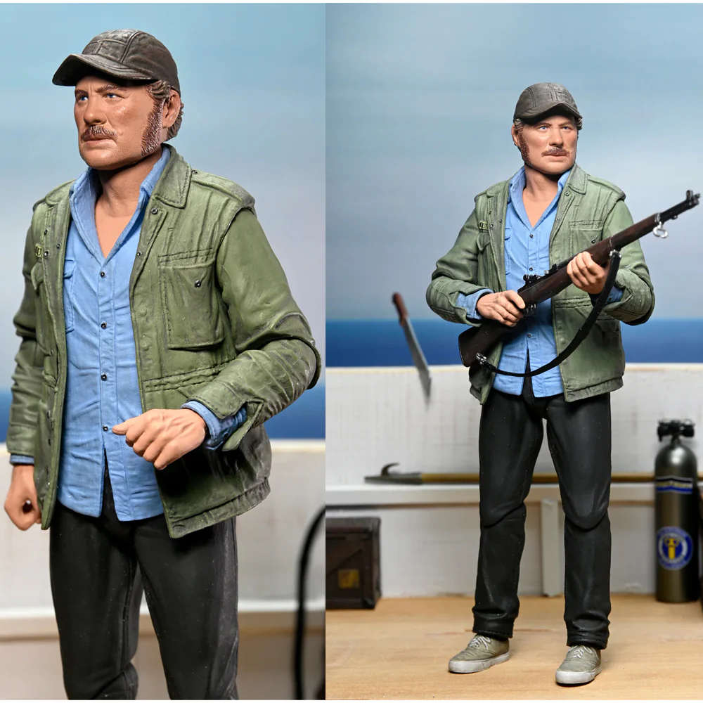 JAWS - 7 in Scale Action Figure - Ultimate Sam Quint 50th Anniversary Figure - Image 4