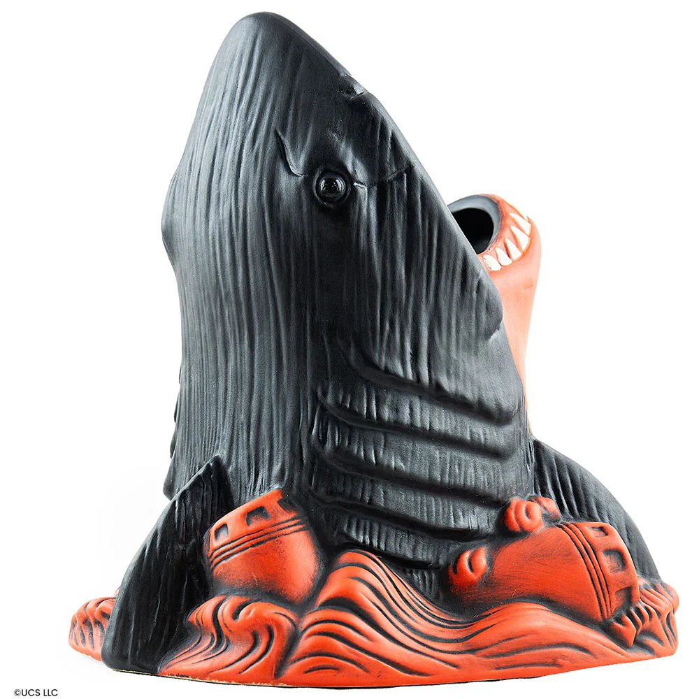 JAWS TIKI- GET OUT OF THE WATER VARIANT (RED/BLACK) - Image 5