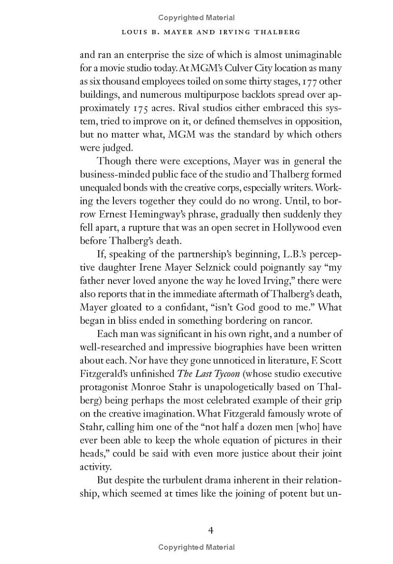 LOUIS B. MAYER AND IRVING THALBERG THE WHOLE EQUATION - Image 10