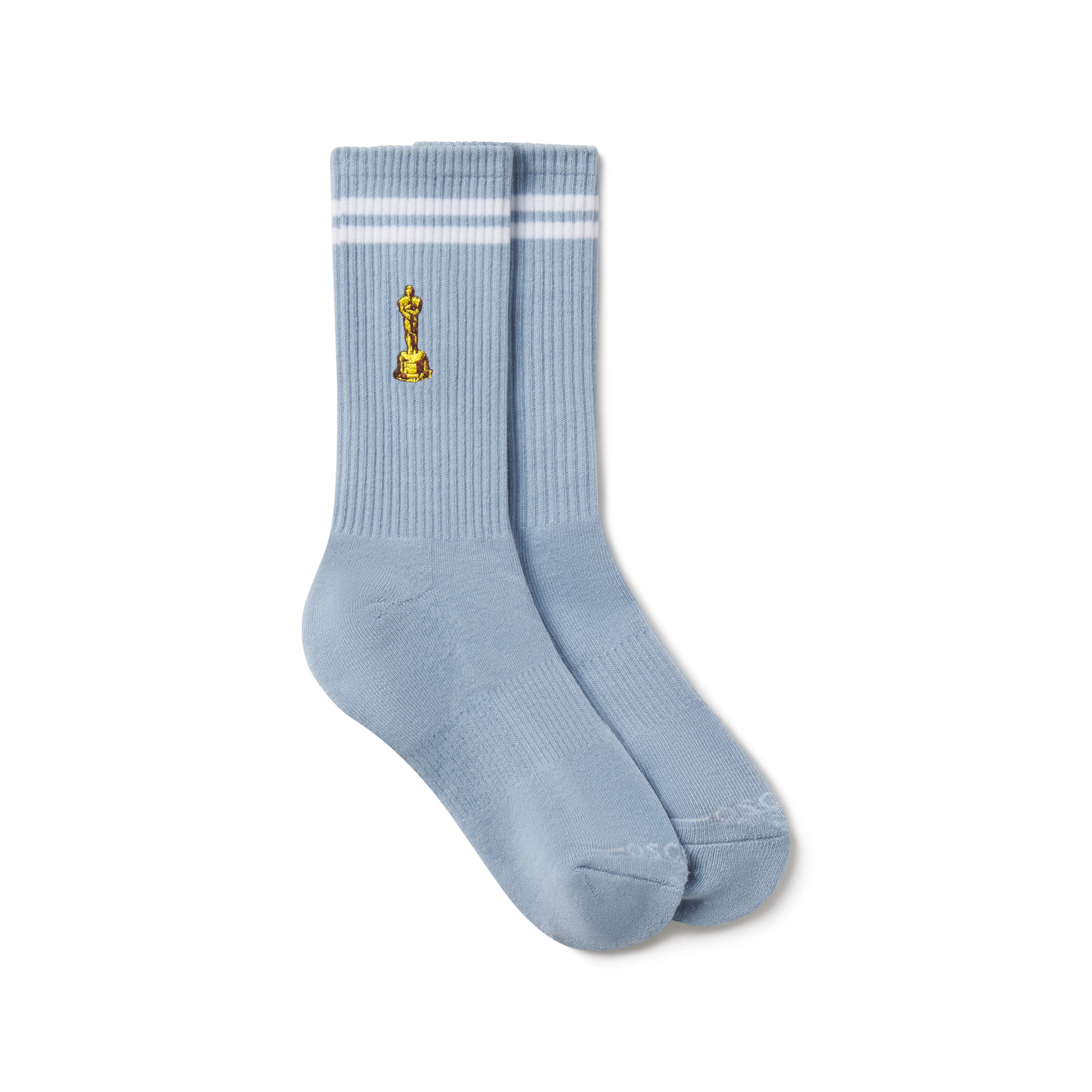 Oscars Embroidered Crew Socks - Image 3