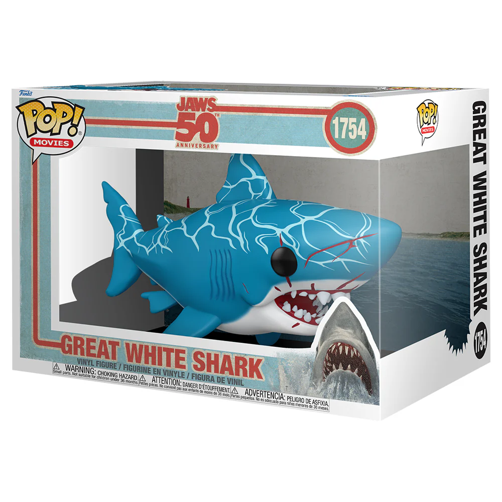 Pop Movies: JAWS Great White Shark – 6" Retro - Image 2