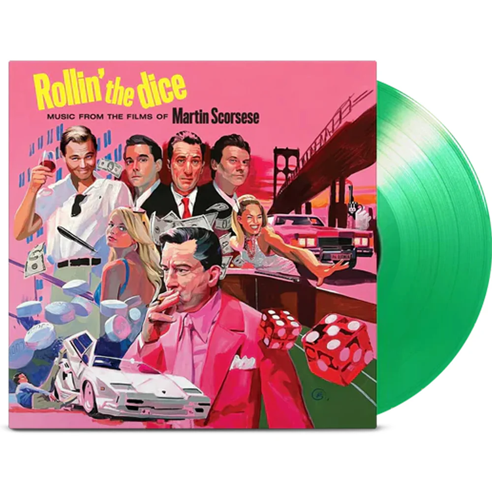 VARIOUS ARTISTS - ROLLIN' THE DICE: MUSIC FROM THE FILMS OF MARTIN SCORSESE (SOUNDTRACK) [LP] (GREEN 180 GRAM VINYL, IMPORT) - Image 2